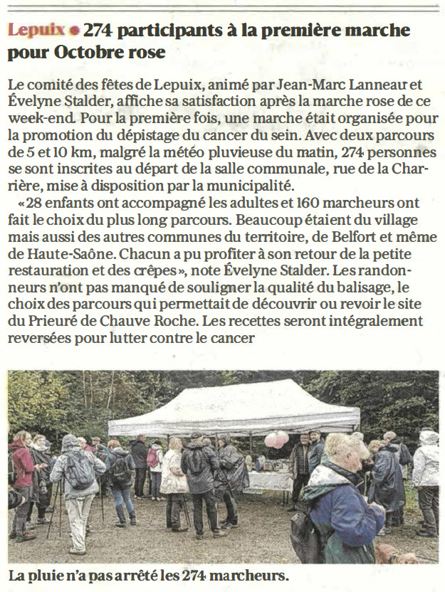 Octobre rose